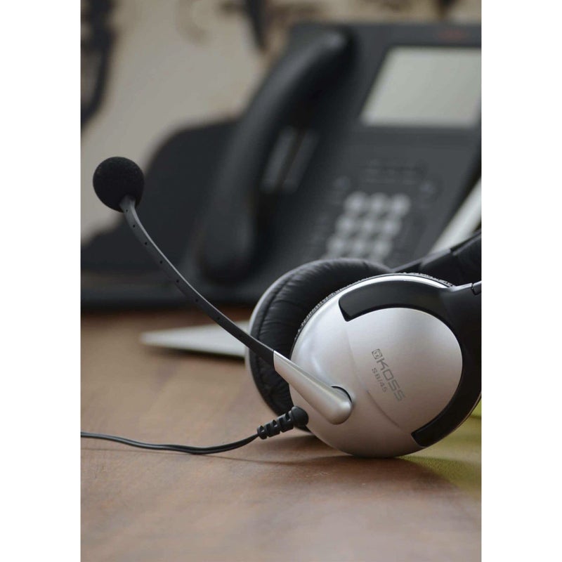 Koss Multimedia Stereo Headphone with USB Plug (SB45 USB),Red - Image 2